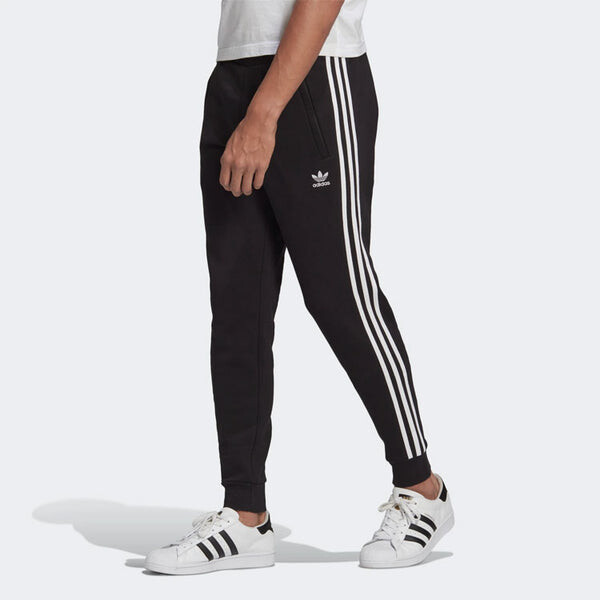 Спортивные штаны adidas originals Classic Side Stripe Bundle Feet Casual Running Sports Pants Black, черный — фото 2