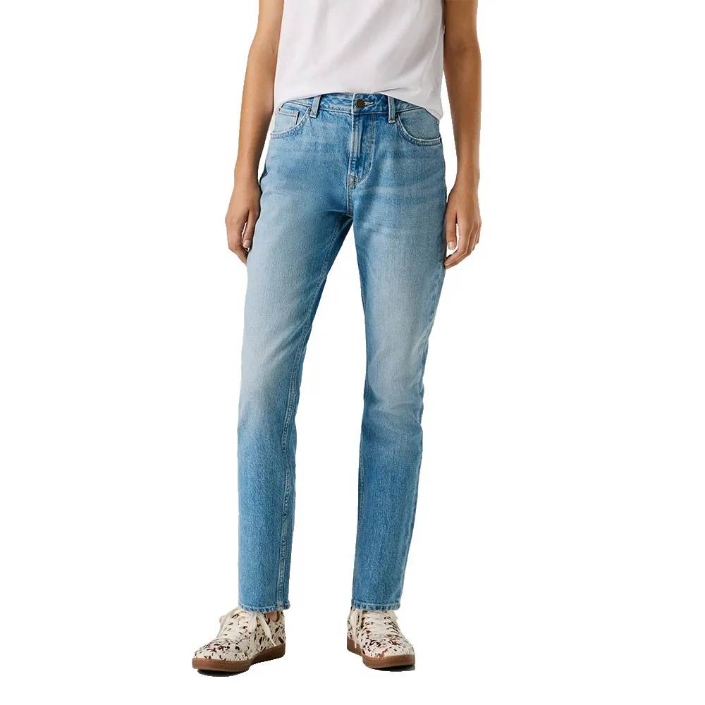 

Джинсы Pepe Jeans Violet Tapered Fit high waist jeans, синий