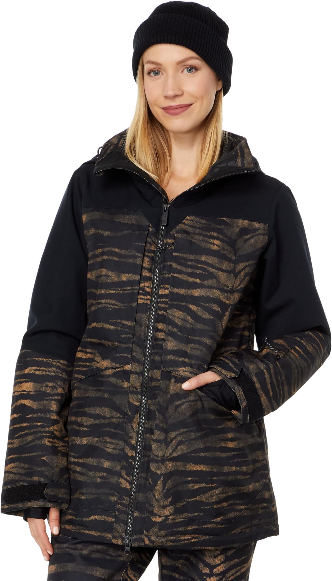 

Куртка Shelter 3-D Stretch Jacket Volcom Snow, цвет Tiger Print