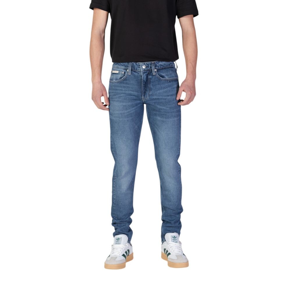 

Синие хлопковые джинсы и брюки Calvin Klein Jeans