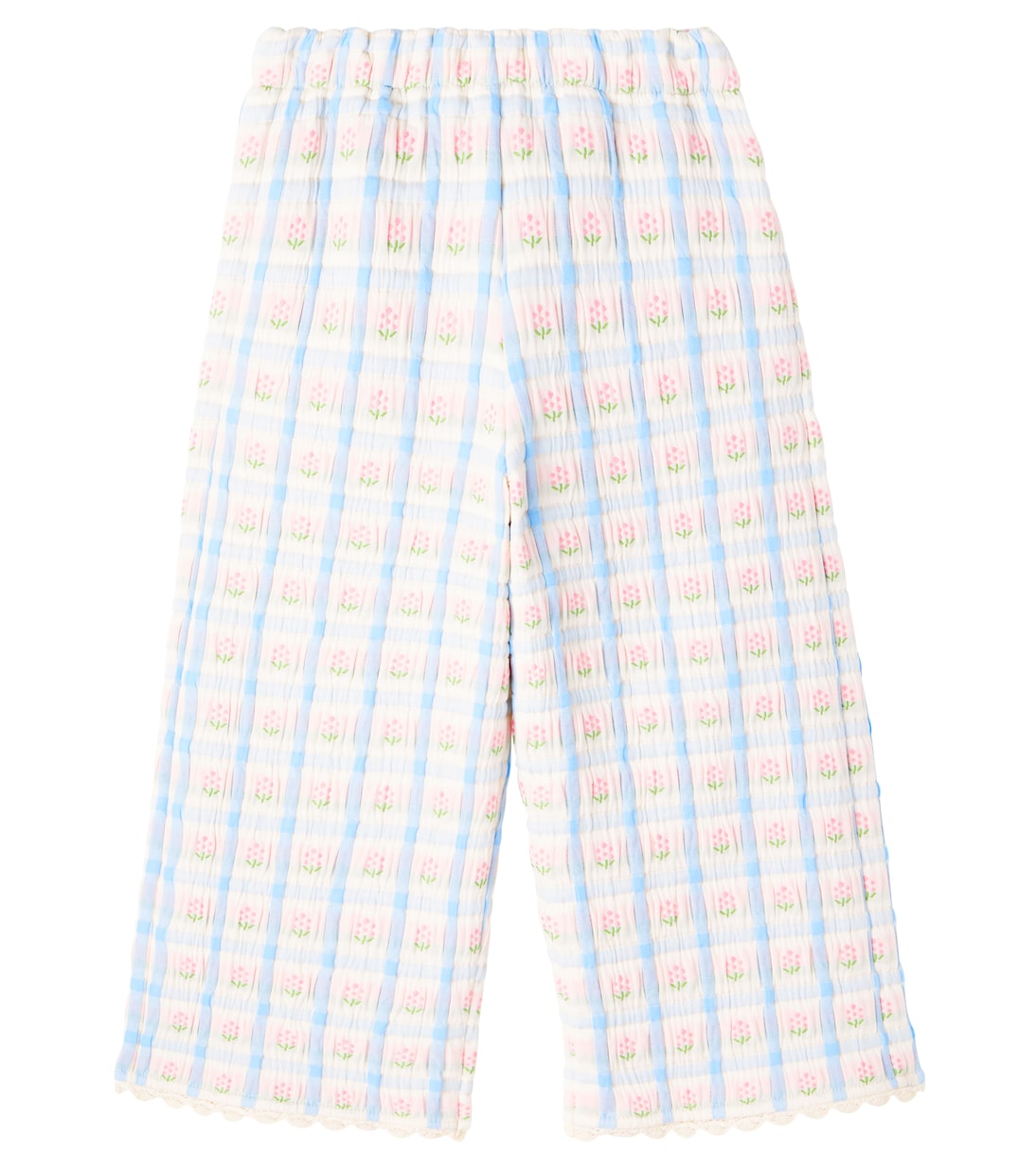 

Брюки вязаные Zora с цветочным узором из хлопковой смеси Bebe Organic, Padded Floral
