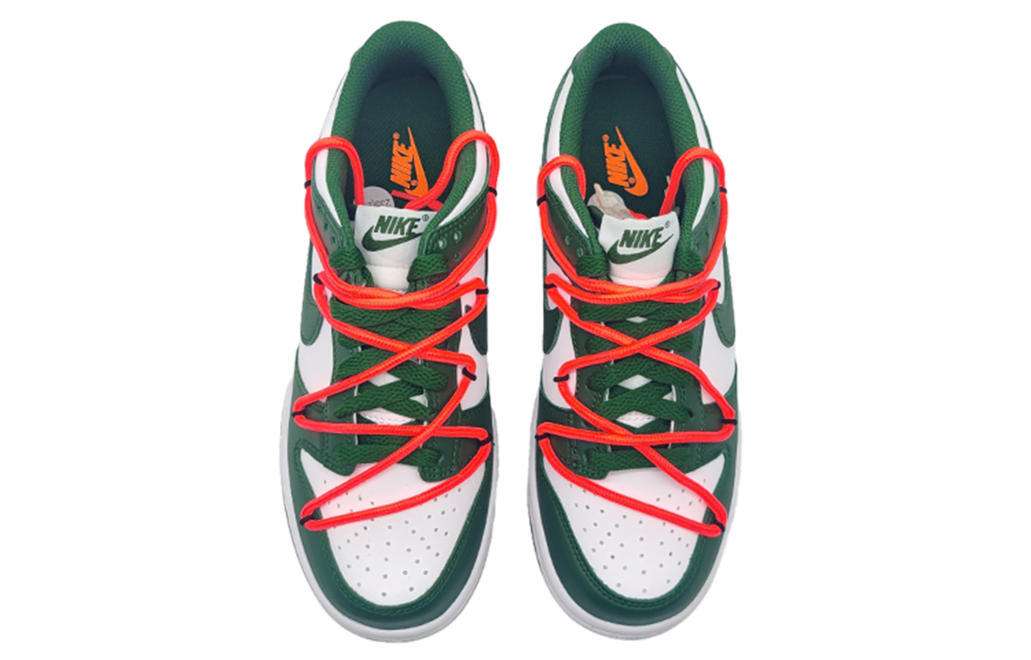 Nike Dunk Противоскользящие Амортизирующие Износостойкие Легкие Низкие Кроссовки для Скейтбординга Унисекс Белый Зеленый, Sanremo Green — фото 4