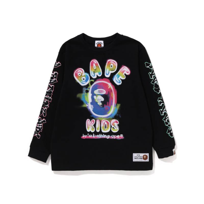 

Футболка BAPE X READYMADE для детей A BATHING APE, черная