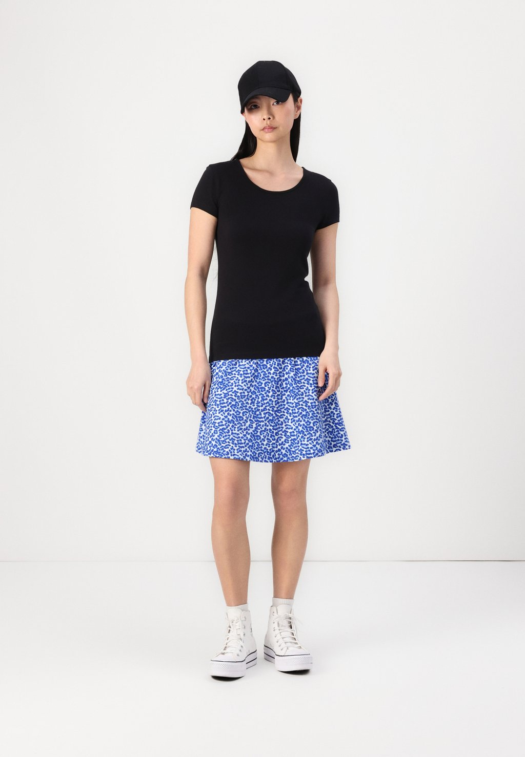 

Мини-юбка ONLLIVE LOVE SKATER SKIRT 2 PACK ONLY, черный