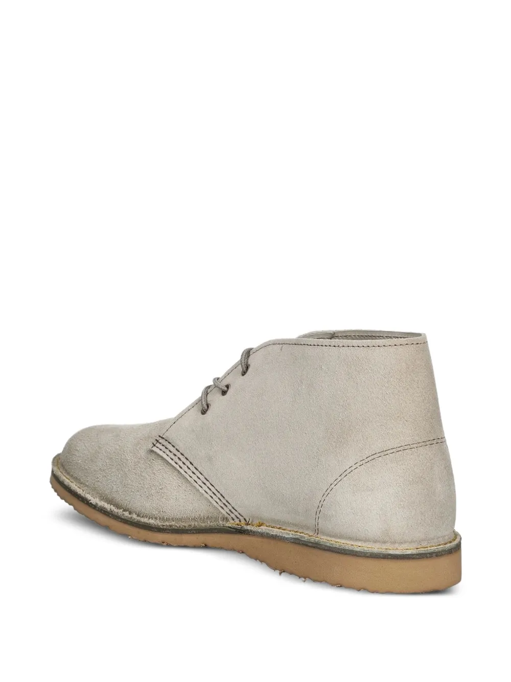 Замшевые ботинки на шнуровке Red Wing Shoes, нейтральный — фото 2