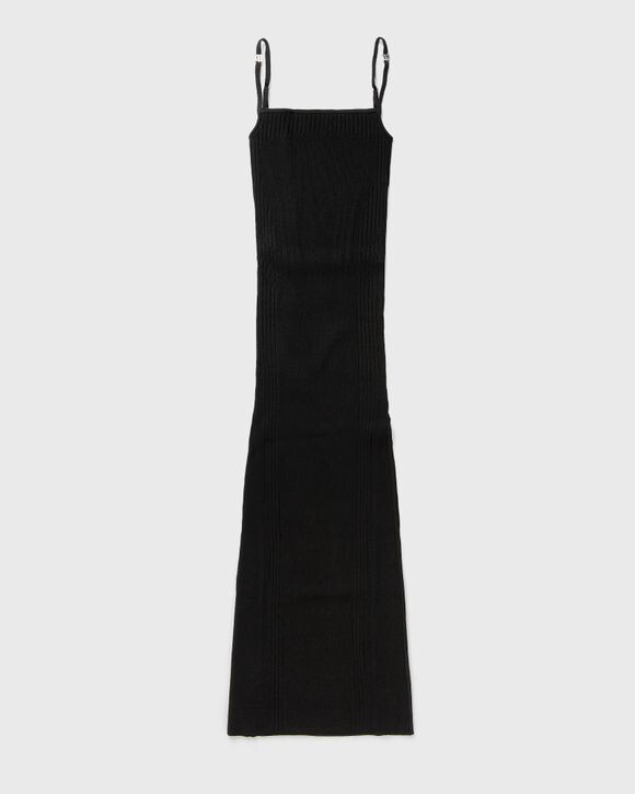 

Платье Misbhv Knitted Seamless Maxi Dress With Slit, черный