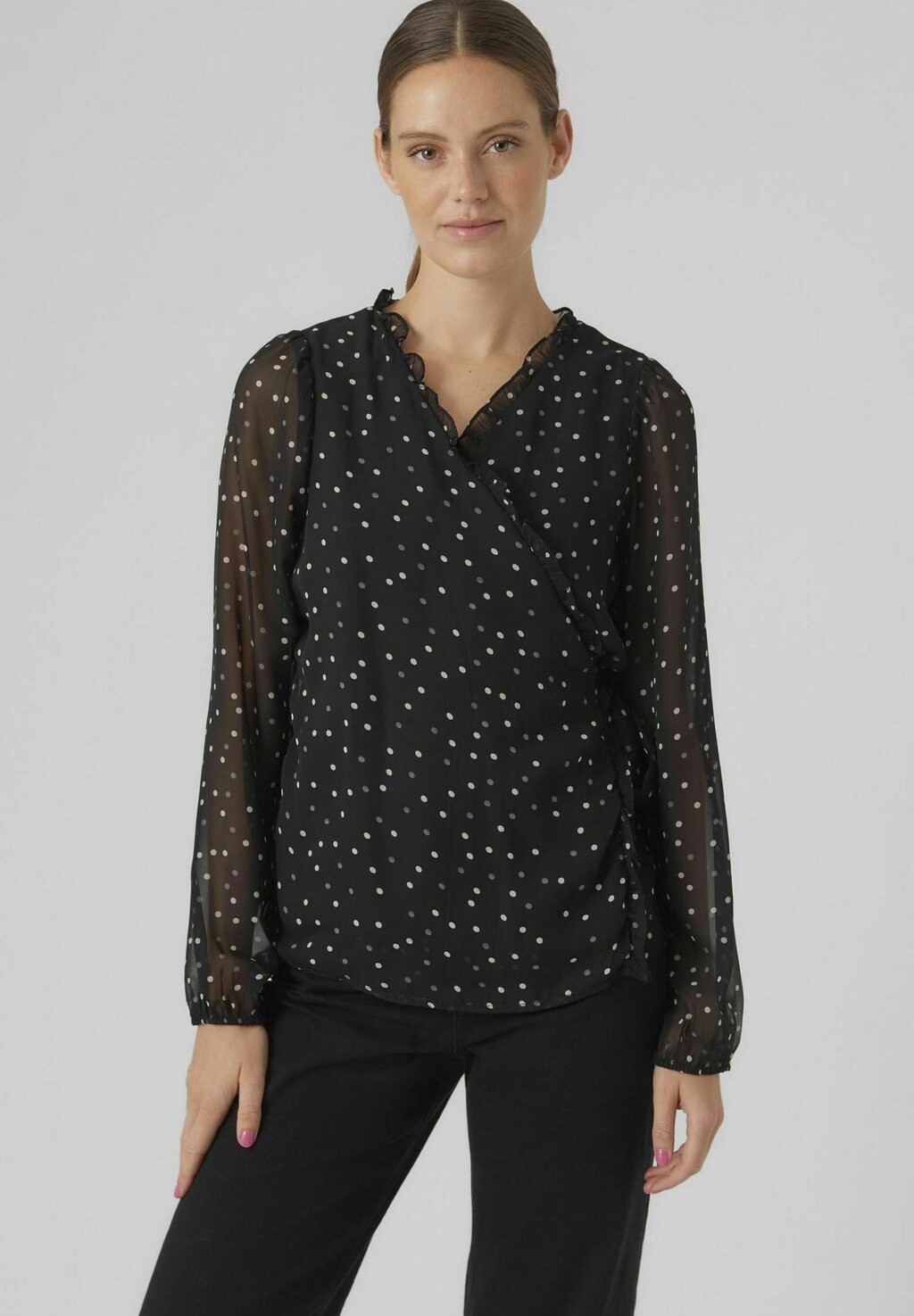 

Блузка Vero Moda, цвет black