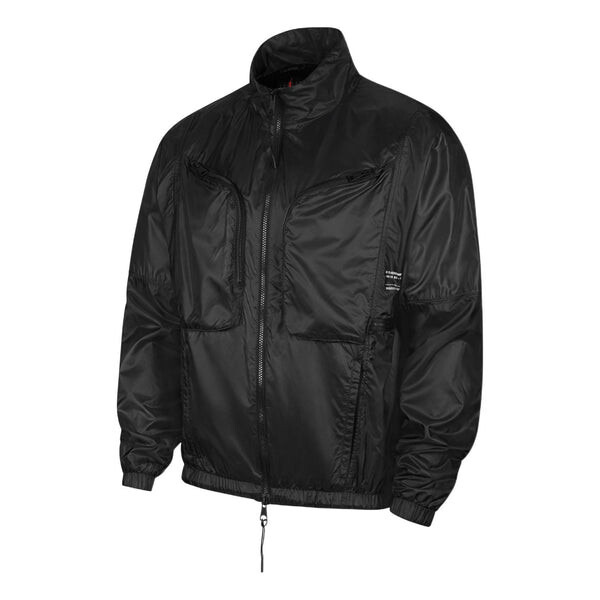 

Куртка Air Jordan Solid Color Zipper Jacket Black, мультиколор
