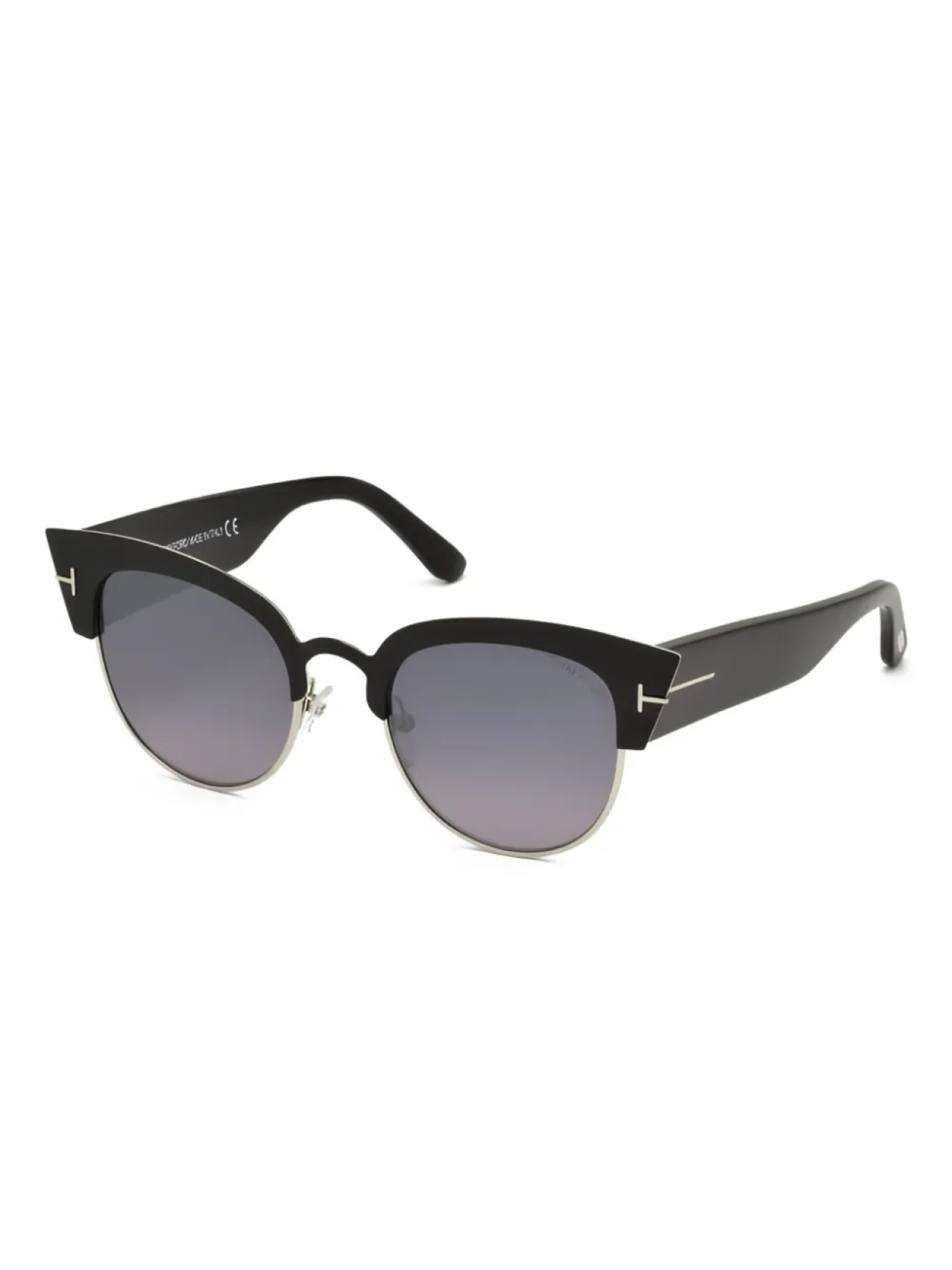 

Солнцезащитные очки TOM FORD Eyewear в круглой оправе, черный