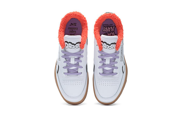 Кроссовки x tom & jerry club c revenge 'droopy' Reebok, белый — фото 4