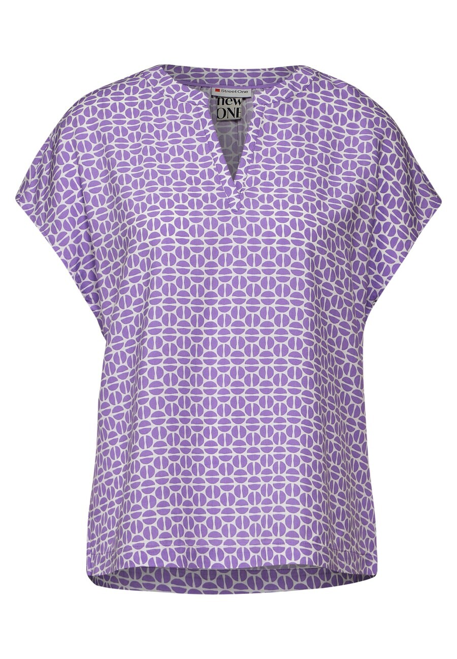 

Блуза STREET ONE Blouse, цвет mottled purple