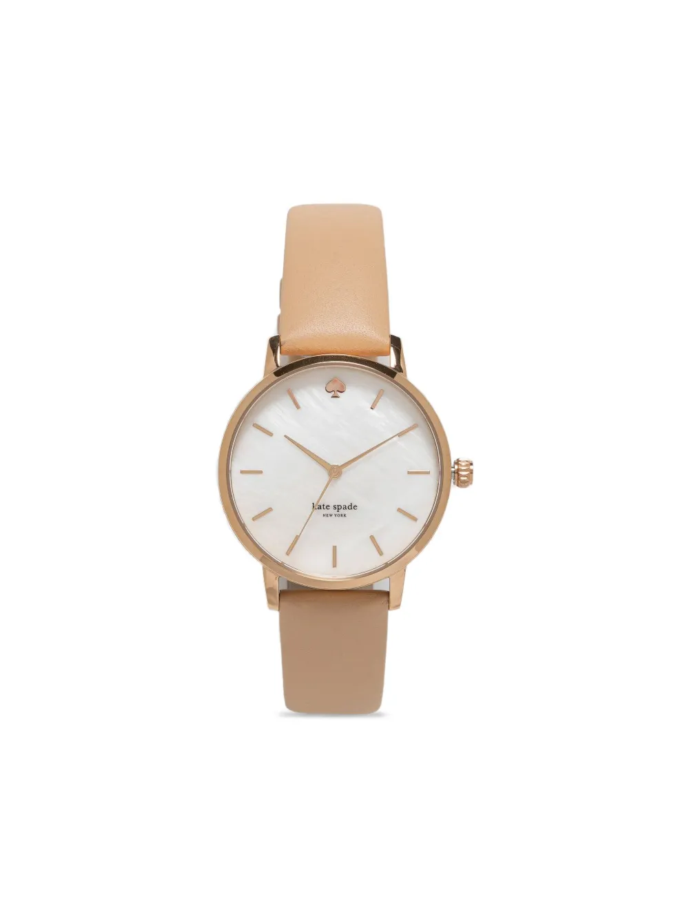 

Наручные часы Park Row 34 мм Kate Spade, белый