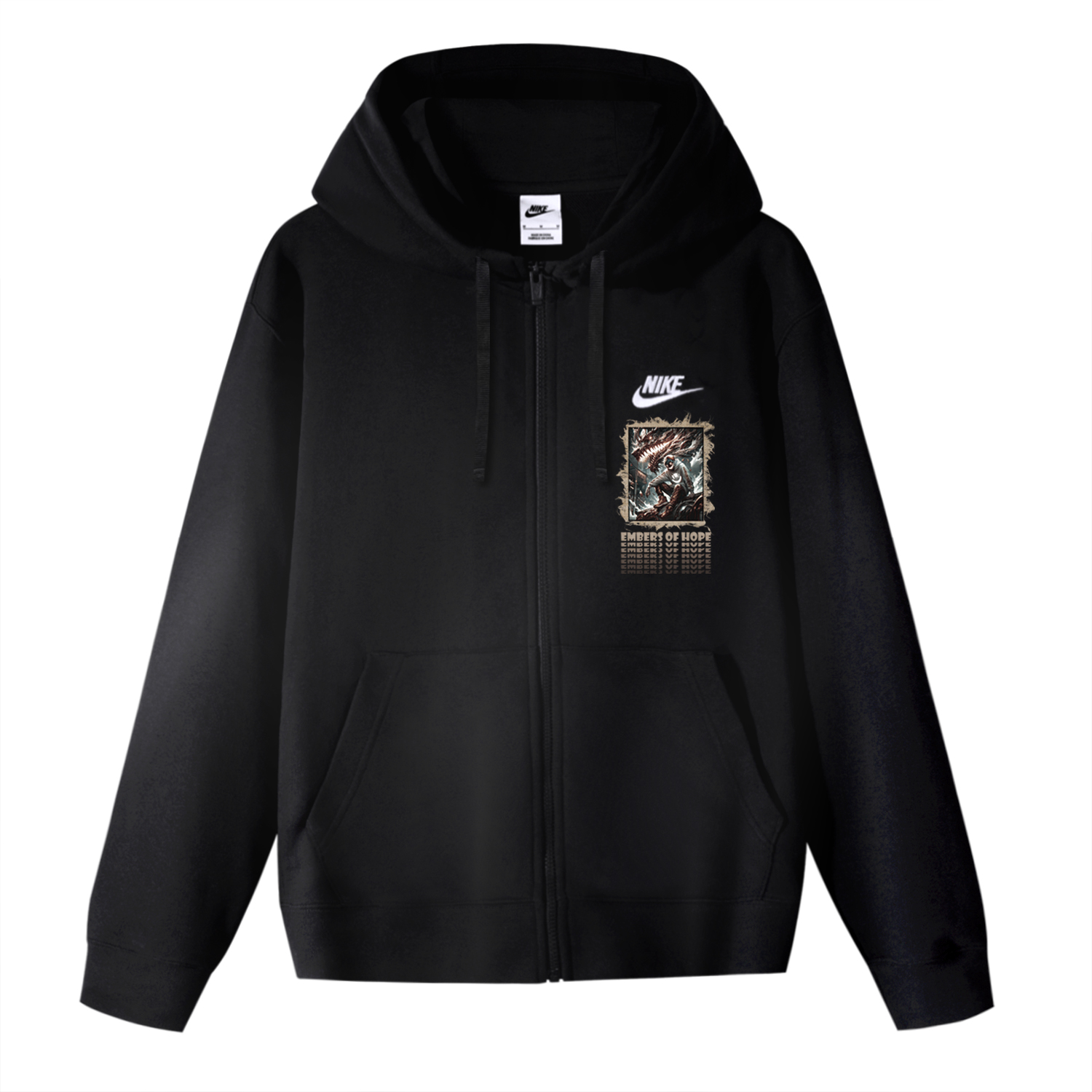 

Nike Куртка унисекс черная, Black