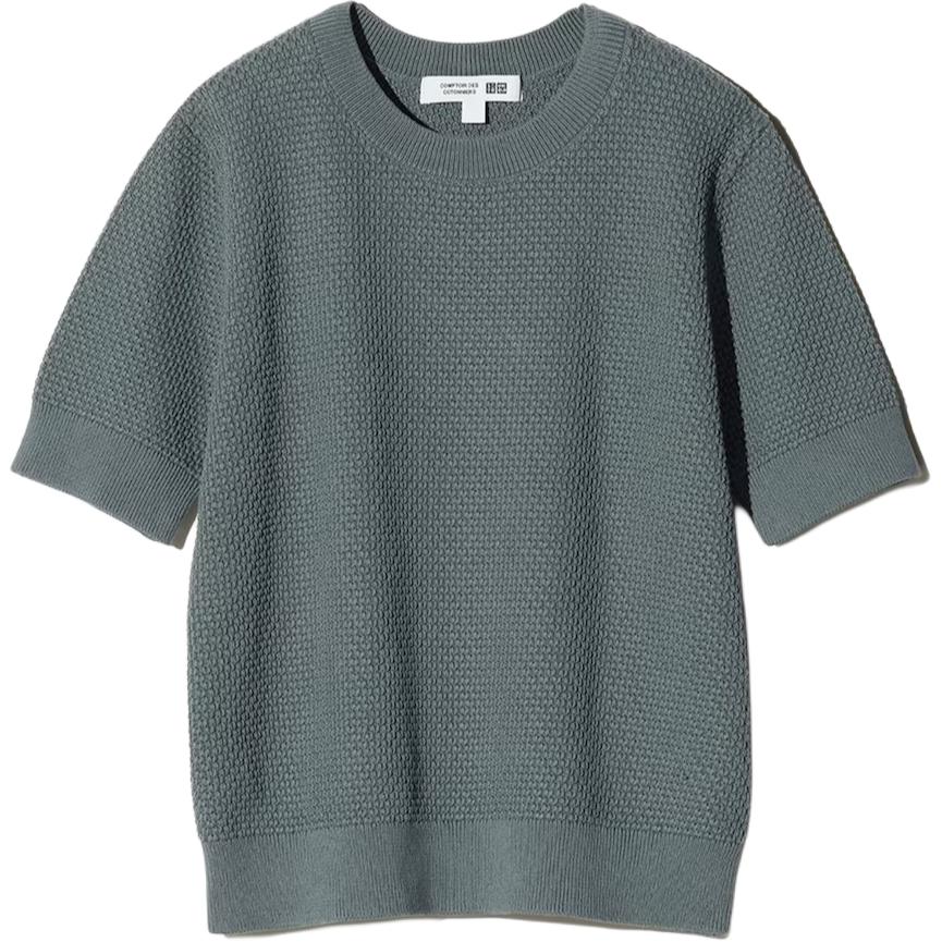 

UNIQLO Футболка Comptoir Des Cotonniers Collaboration женская зеленая, Зеленый, UNIQLO Футболка Comptoir Des Cotonniers Collaboration женская зеленая