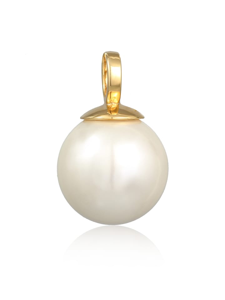 

Nenalina Кулон из серебра 925 пробы в форме шара, покрытый золотом