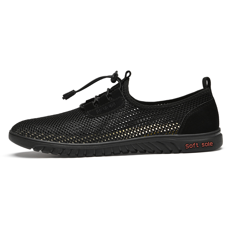 

Износостойкие низкие повседневные туфли для мужчин LEXON, Black