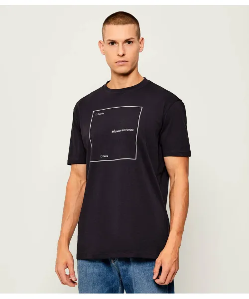 

Футболка Regular fit Armani Exchange, синий
