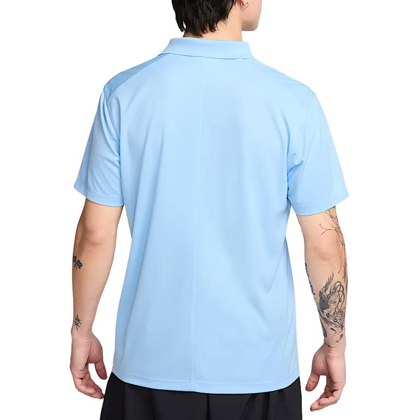 Nike Футболка-поло Dri Fit Victory мужская Soul Blue/Campus Royal Blue — фото 4