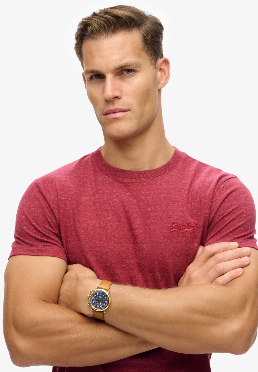 Классическая футболка Superdry Shirt, цвет carmine red/melon — фото 2