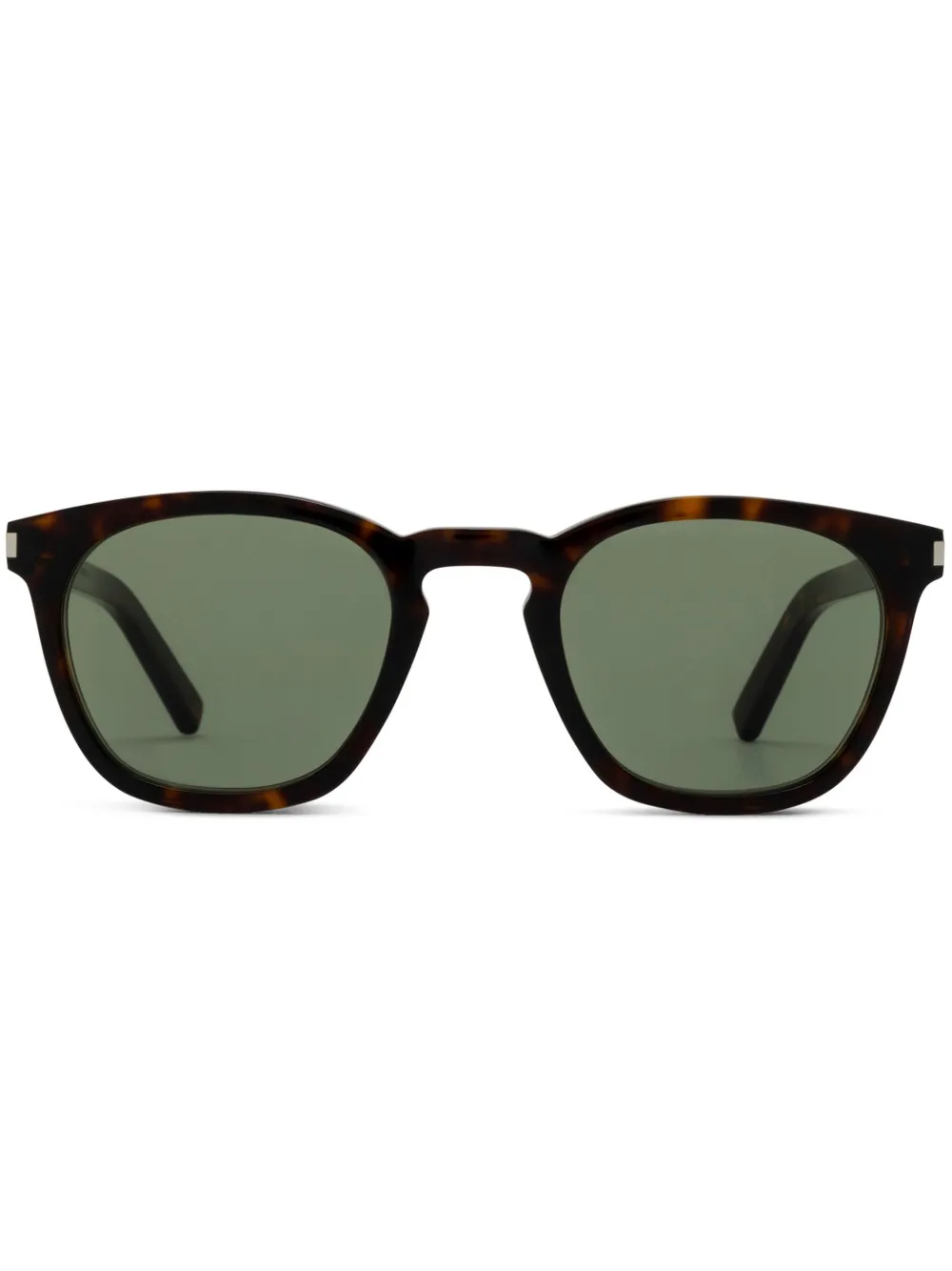 

Солнцезащитные очки с логотипом Saint Laurent Eyewear, коричневый