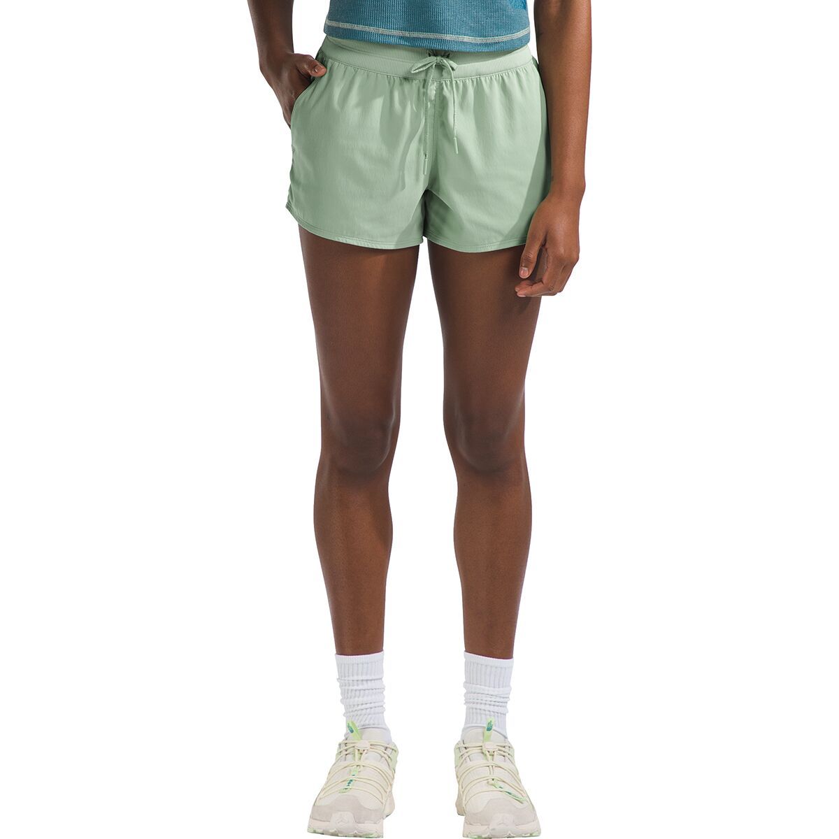 

Шорты Aphrodite The North Face, цвет misty sage