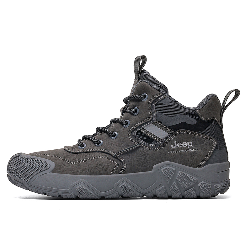 

Туристические ботинки мужские Coverage, Abrasion Resistant, Lightweight, And Breathable Jeep, серый