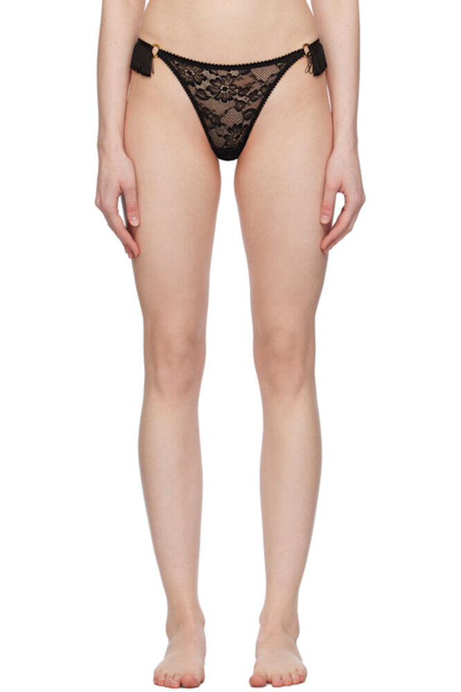 

Черные стринги Miabelle Agent Provocateur