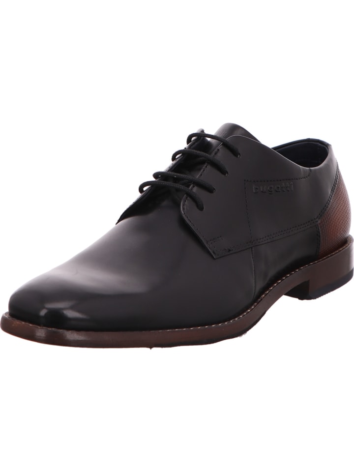 

Bugatti Черные туфли на шнуровке