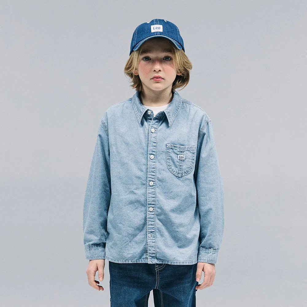 Детская джинсовая рубашка Indigo Light от Lee Kids