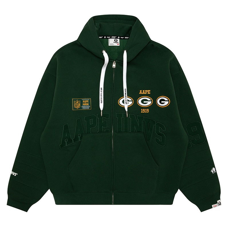 

Nfl X NFL совместная модель толстовка мужская Aape, зеленый
