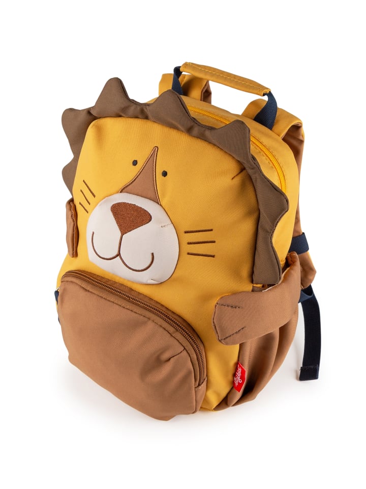 

Sigikid Рюкзак для детского сада с веселой мордочкой животного, объем 5,2 литра, желтый
