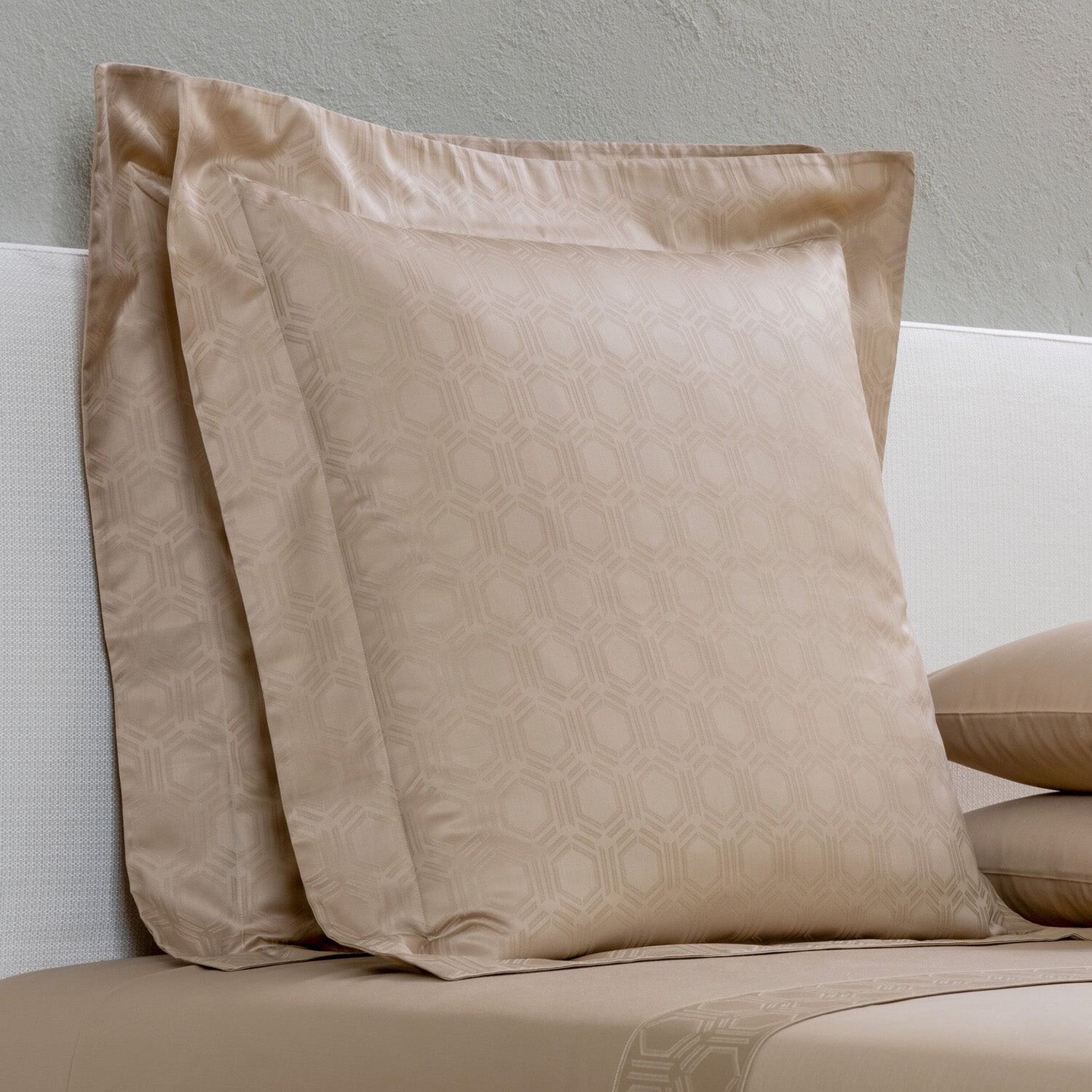 

Frette Adorn Euro Sham, цвет Savage Beige