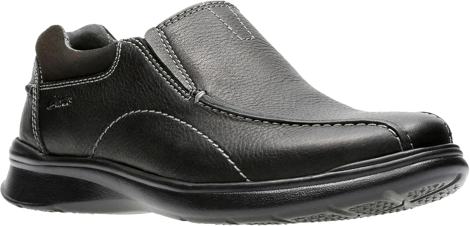 Мужские лоферы Clarks COTRELL Step без шнурков, 2-Black Oily — фото 3
