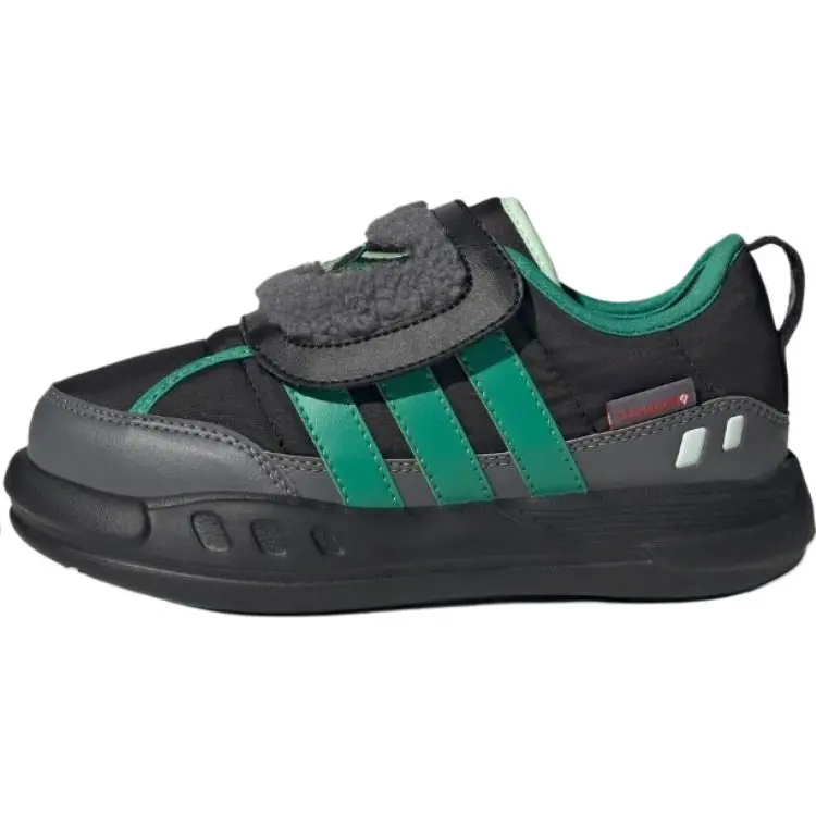 

Adidas Повседневные ботинки Puffy Skipper Slip Resistant Rebound Thermal Low top черные детские
