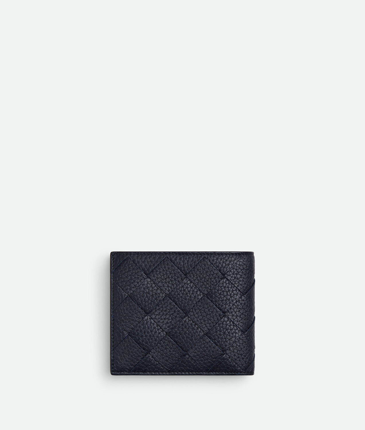 Intrecciato bi-fold wallet with coin purse BOTTEGA VENETA, ночной — фото 3