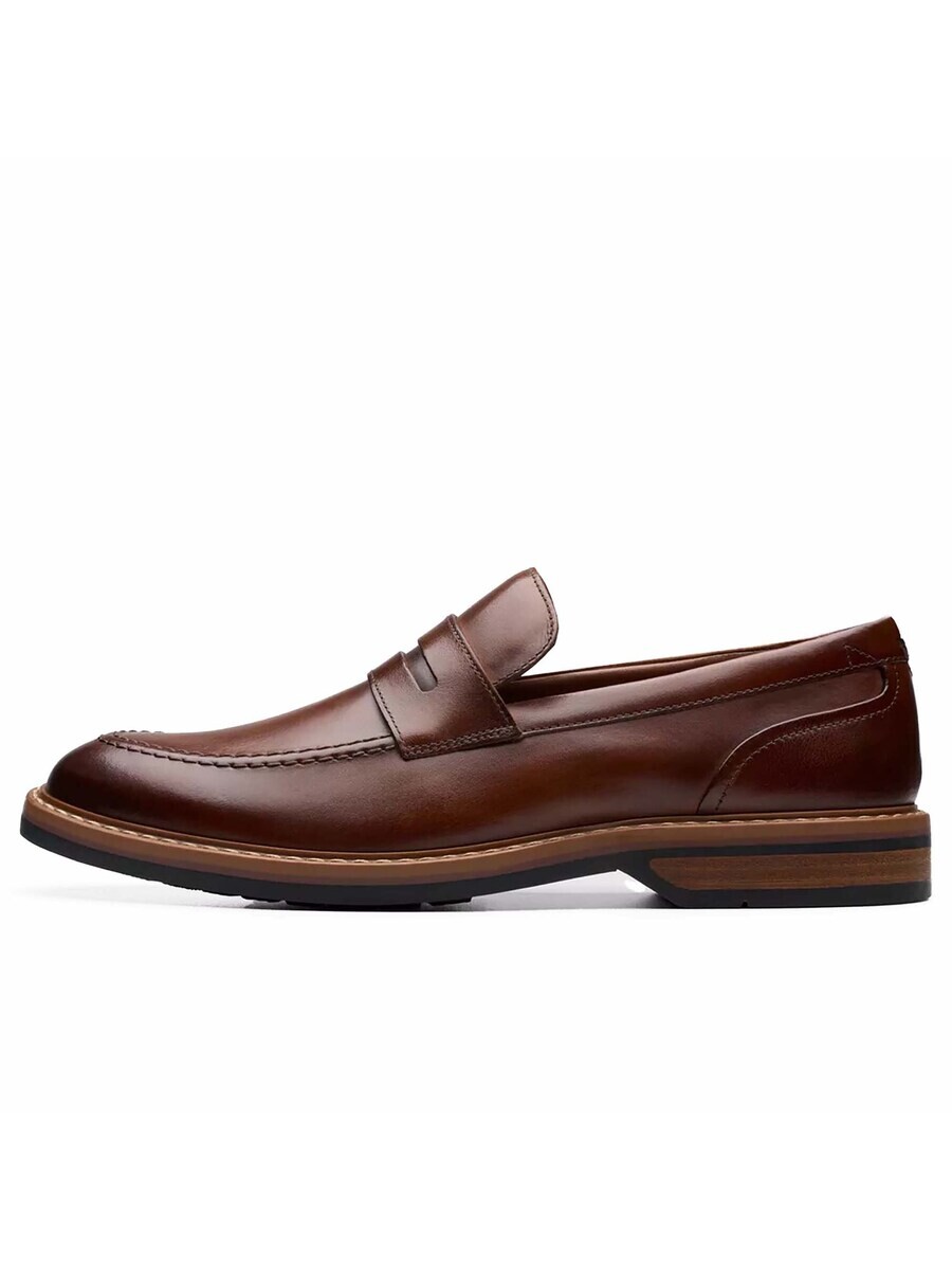 

Мокасины CLARKS Moccasins Lea, коричневый
