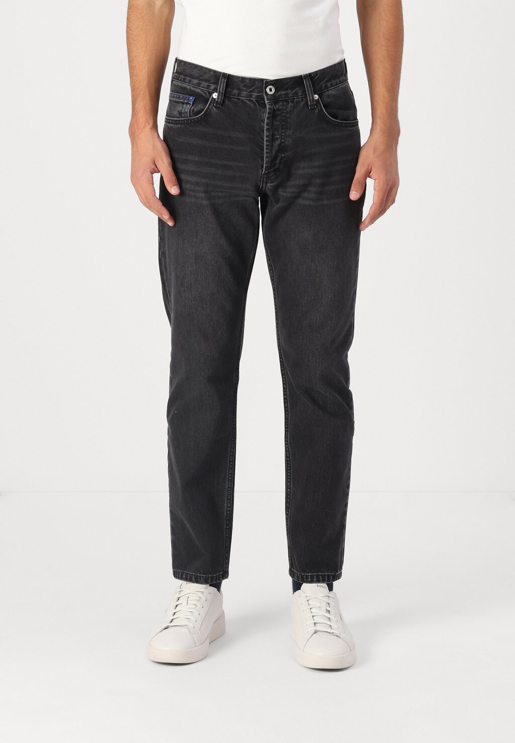 

Джинсы свободного кроя Karl Lagerfeld Jeans, серый деним