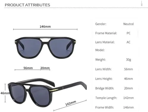 

Классические солнцезащитные очки 2026 года для мужчин, в стиле ретро, ​​винтаж, модные солнцезащитные очки для женщин, трендовые очки для активного отдыха MTZJH, C9