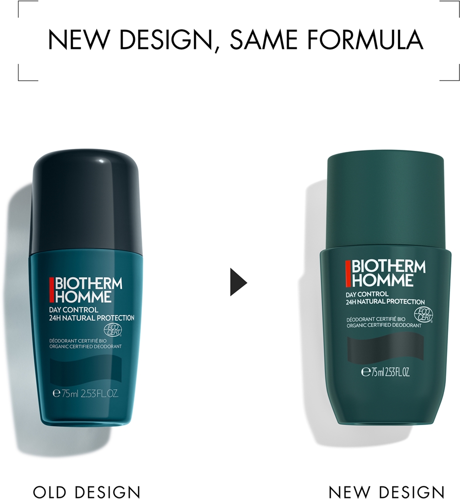 Шариковый дезодорант Biotherm Homme Day Control 24h Natural Protection, 75 мл — фото 2