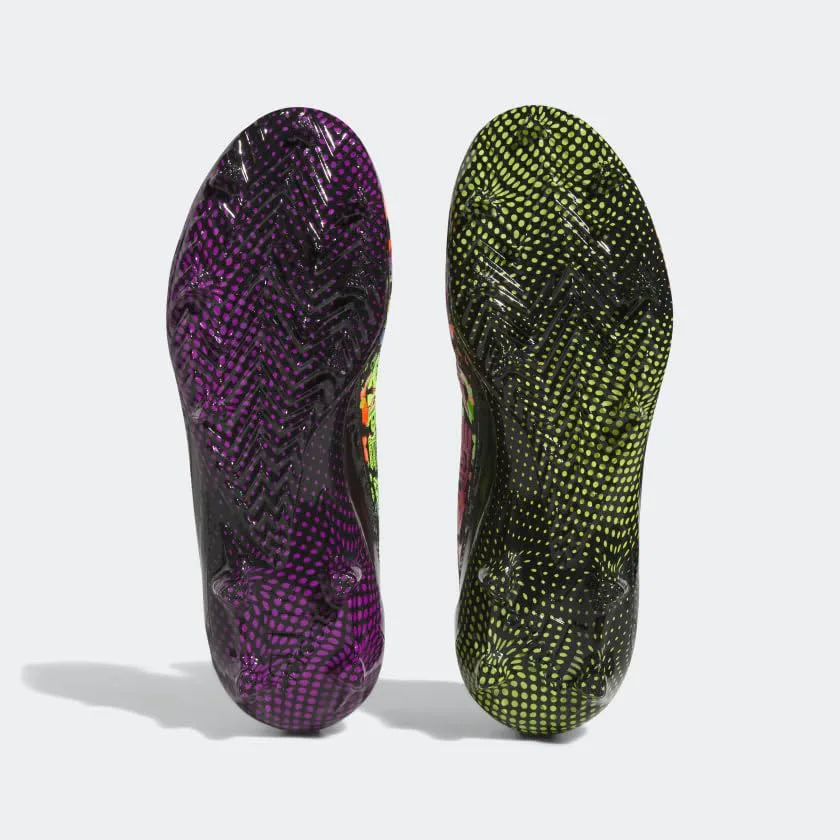 

Футбольные бутсы Adidas Adizero 2 для мужчин, черный/розовый