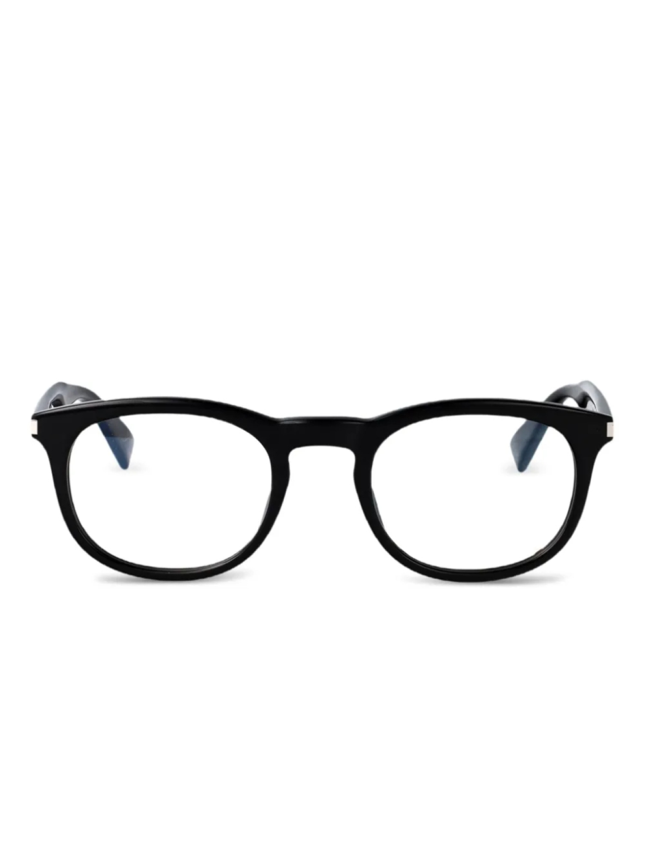 

Круглые очки Saint Laurent Eyewear, черный