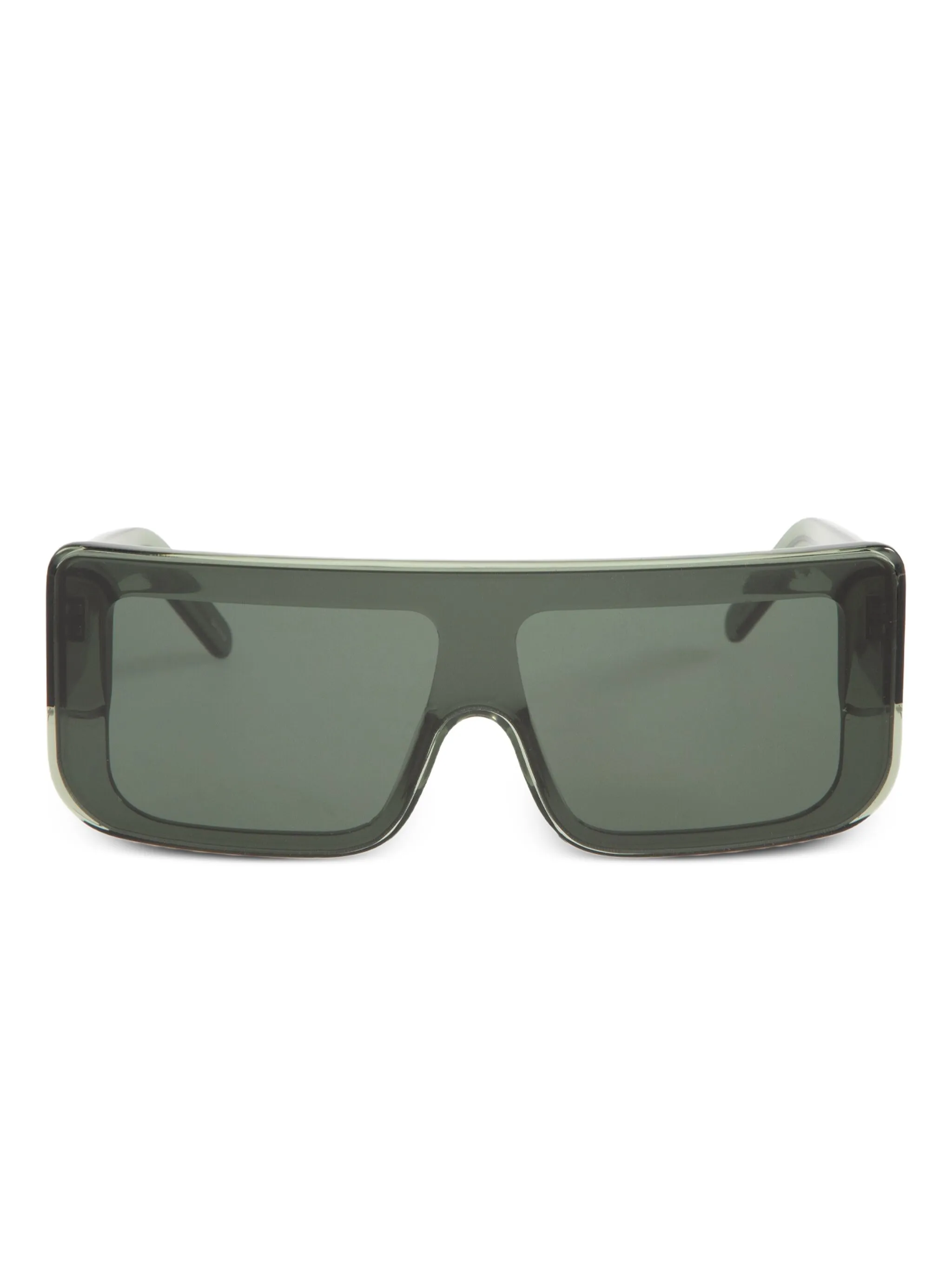 

Солнцезащитные очки Documenta в D-образной оправе Rick Owens, зеленый