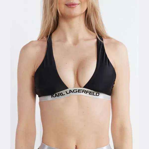 

Верх бикини Karl Lagerfeld, черный
