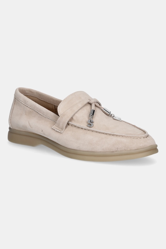 Замшевые мокасины Portland Steve Madden, бежевый