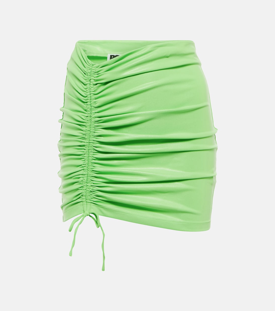 

Мини-юбка Margaritta со сборками Rotate, Green Flash