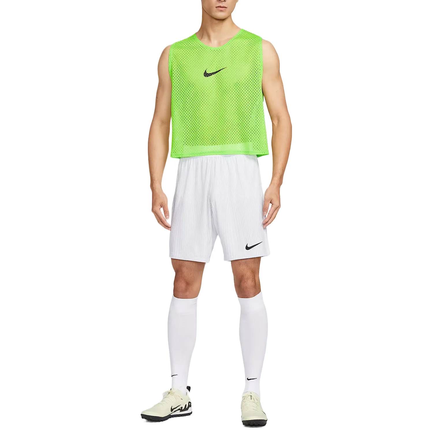Nike Футболка-майка мужская Action Green с круглым вырезом — фото 4