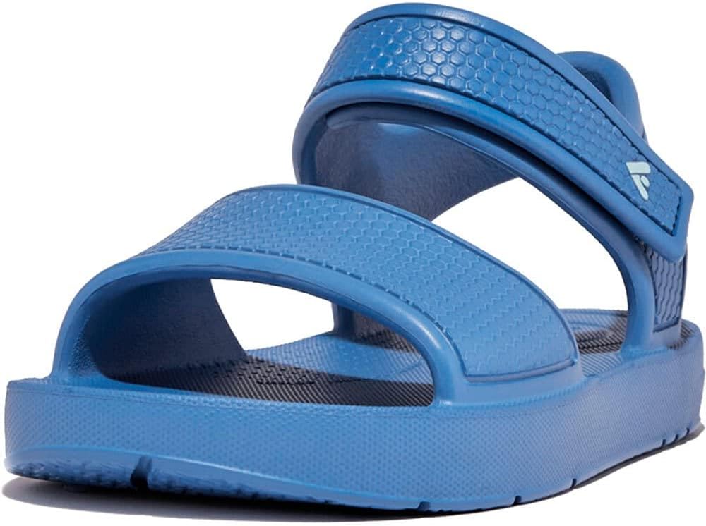 Сандалии FitFlop унисекс для детей с эргономичной пяткой Iqushion, синий — фото 4
