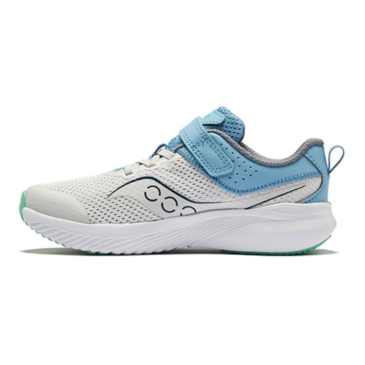 Кроссовки для бега Kinvara 14 Elite A/C Low top, цвет light gray blue, детские Saucony, светло-серый/синий