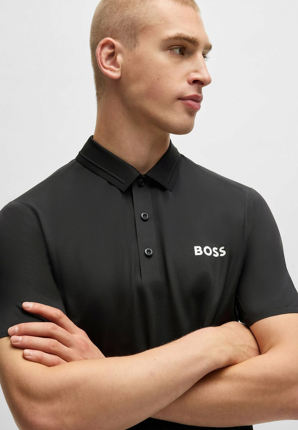 

Рубашка поло PATTEO BOSS, черный