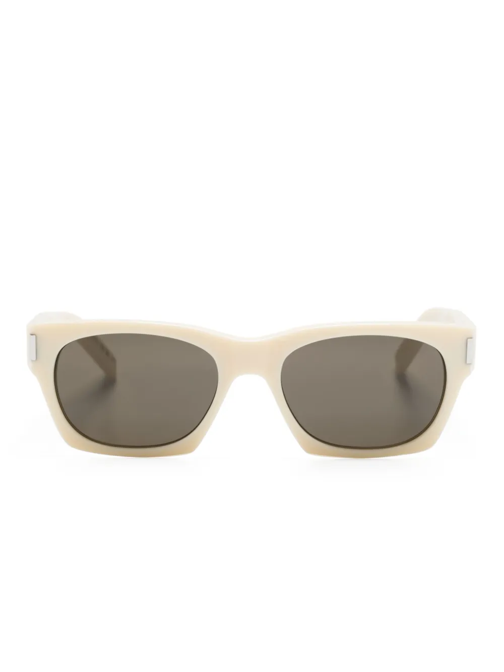 

Солнцезащитные очки трапециевидной формы Saint Laurent Eyewear, нейтральный